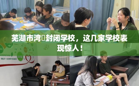 芜湖市湾沚封闭学校，这几家学校表现惊人！