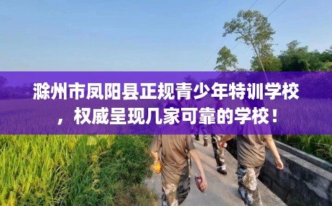 滁州市凤阳县正规青少年特训学校,权威呈现几家可靠的学校! 滁州市凤阳县正规青少年特训学校,权威呈现几家可靠的学校!