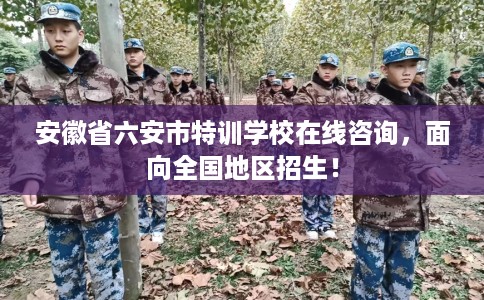 安徽省六安市特训学校在线咨询，面向全国地区招生！