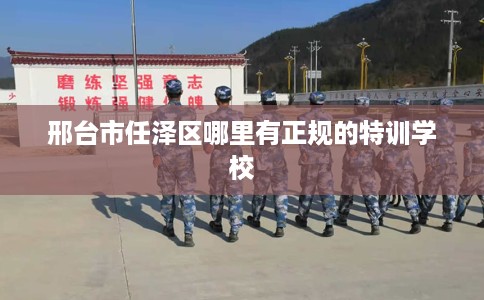 邢台市任泽区哪里有正规的特训学校