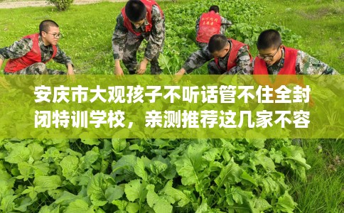 安庆市大观孩子不听话管不住全封闭特训学校，亲测推荐这几家不容错过！