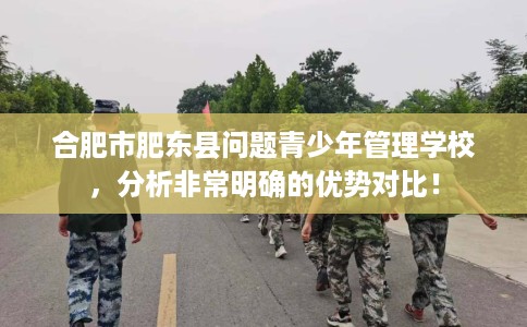 合肥市肥东县问题青少年管理学校,分析非常明确的优势对比! 合肥市肥东县问题青少年管理学校,分析非常明确的优势对比!