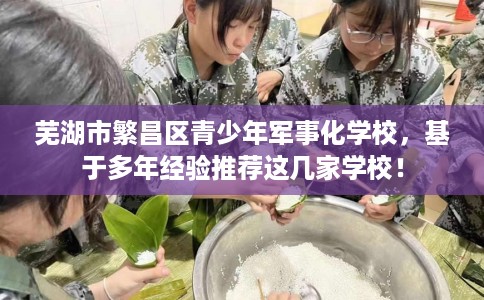 芜湖市繁昌区青少年军事化学校，基于多年经验推荐这几家学校！