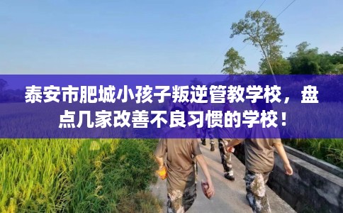 泰安市肥城小孩子叛逆管教学校，盘点几家改善不良习惯的学校！