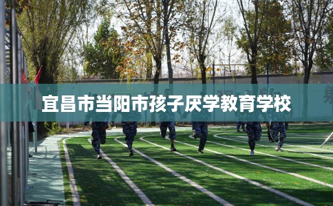 宜昌市当阳市孩子厌学教育学校
