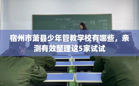 宿州市萧县少年管教学校有哪些,亲测有效整理这5家试试 宿州市萧县少年管教学校有哪些,亲测有效整理这5家试试