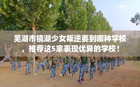 芜湖市镜湖少女叛逆要到哪种学校，推荐这5家表现优异的学校！