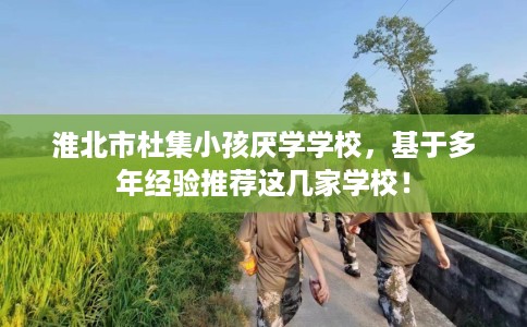 淮北市杜集小孩厌学学校，基于多年经验推荐这几家学校！