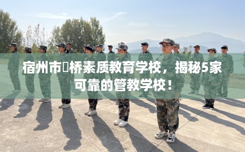 宿州市埇桥素质教育学校，揭秘5家可靠的管教学校！