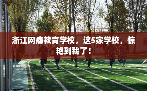 浙江网瘾教育学校,这5家学校,惊艳到我了! 浙江网瘾教育学校,这5家学校,惊艳到我了!