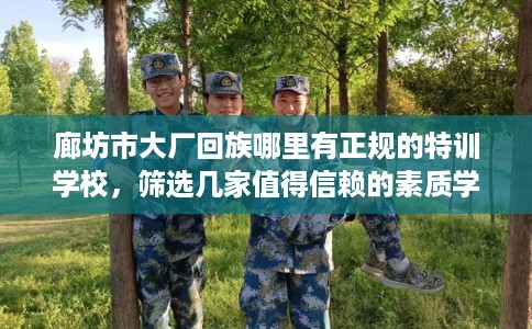 廊坊市大厂回族哪里有正规的特训学校，筛选几家值得信赖的素质学校！