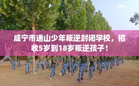 咸宁市通山少年叛逆封闭学校，招收5岁到18岁叛逆孩子！