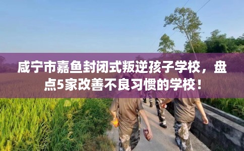 咸宁市嘉鱼封闭式叛逆孩子学校，盘点5家改善不良习惯的学校！
