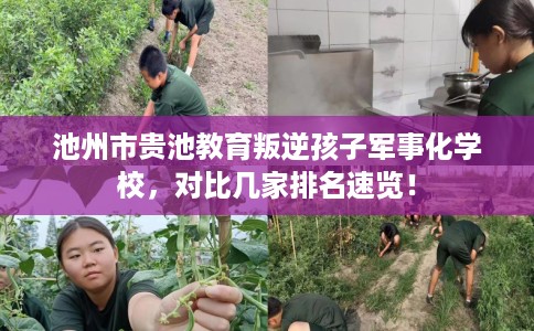 池州市贵池教育叛逆孩子军事化学校，对比几家排名速览！
