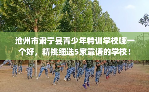 沧州市肃宁县青少年特训学校哪一个好，精挑细选5家靠谱的学校！
