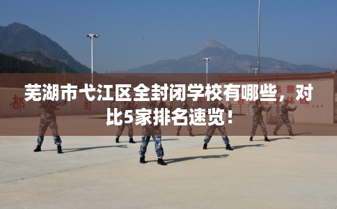 芜湖市弋江区全封闭学校有哪些，对比5家排名速览！