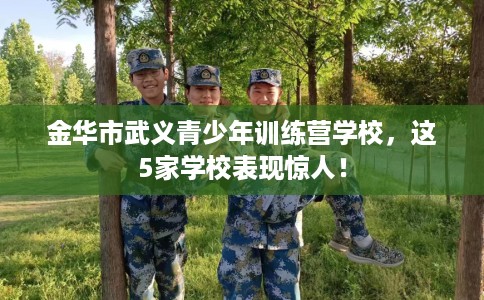 金华市武义青少年训练营学校，这5家学校表现惊人！