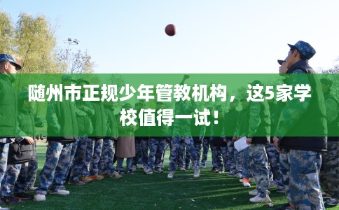 随州市正规少年管教机构，这5家学校值得一试！