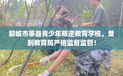 聊城市莘县青少年叛逆教育学校，受到教育局严格监督监管！