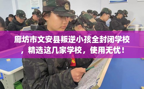 廊坊市文安县叛逆小孩全封闭学校，精选这几家学校，使用无忧！