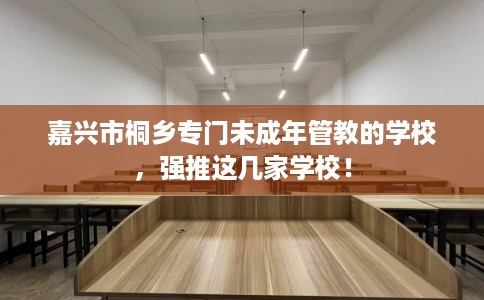 嘉兴市桐乡专门未成年管教的学校，强推这几家学校！