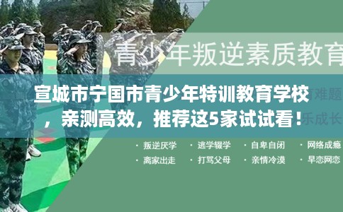 宣城市宁国市青少年特训教育学校，亲测高效，推荐这5家试试看！