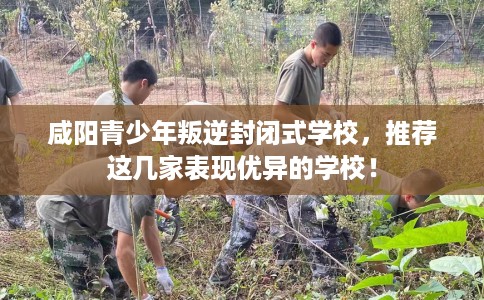 咸阳青少年叛逆封闭式学校，推荐这几家表现优异的学校！
