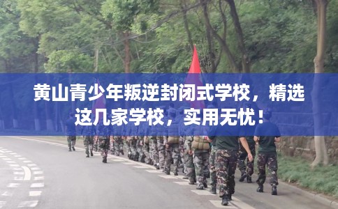 黄山青少年叛逆封闭式学校，精选这几家学校，实用无忧！