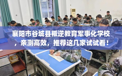 襄阳市谷城县叛逆教育军事化学校，亲测高效，推荐这几家试试看！