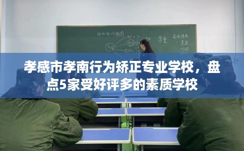 孝感市孝南行为矫正专业学校，盘点5家受好评多的素质学校