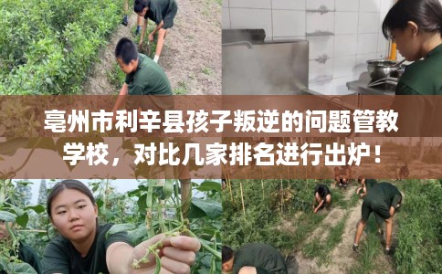 亳州市利辛县孩子叛逆的问题管教学校，对比几家排名进行出炉！