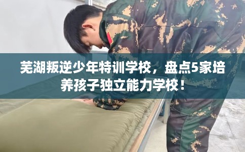 芜湖叛逆少年特训学校，盘点5家培养孩子独立能力学校！