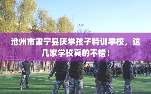沧州市肃宁县厌学孩子特训学校，这几家学校真的不错！
