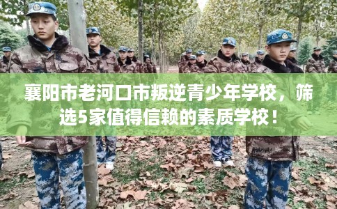 襄阳市老河口市叛逆青少年学校，筛选5家值得信赖的素质学校！