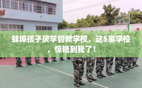 蚌埠孩子厌学管教学校，这5家学校，惊艳到我了！