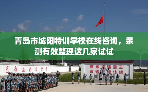 青岛市城阳特训学校在线咨询，亲测有效整理这几家试试