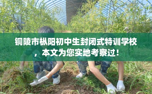 铜陵市枞阳初中生封闭式特训学校，本文为您实地考察过！