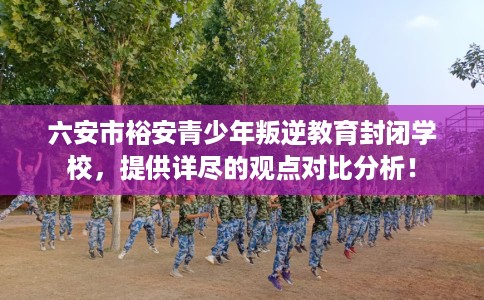 六安市裕安青少年叛逆教育封闭学校，提供详尽的观点对比分析！
