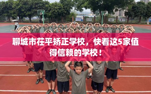 聊城市茌平矫正学校，快看这5家值得信赖的学校！