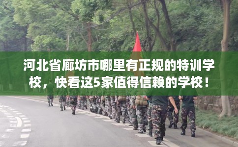 河北省廊坊市哪里有正规的特训学校，快看这5家值得信赖的学校！
