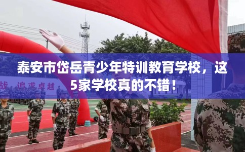 泰安市岱岳青少年特训教育学校，这5家学校真的不错！