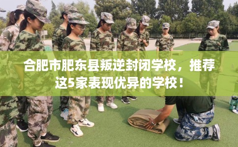 合肥市肥东县叛逆封闭学校，推荐这5家表现优异的学校！