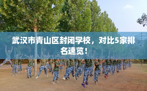 武汉市青山区封闭学校，对比5家排名速览！