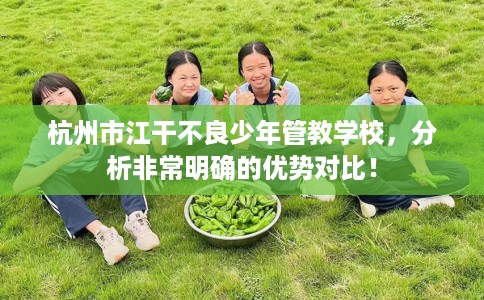 杭州市江干不良少年管教学校，分析非常明确的优势对比！