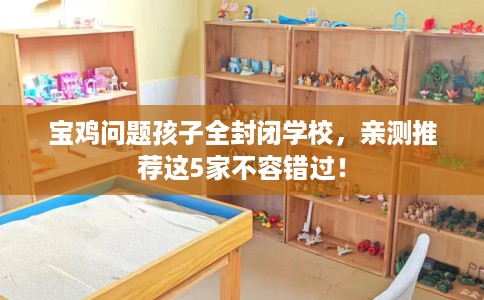 宝鸡问题孩子全封闭学校，亲测推荐这5家不容错过！