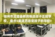 宿州市灵璧县教育叛逆孩子正规学校，盘点5家适合改变孩子的学校！