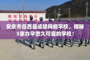 安庆市岳西县戒除网瘾学校，揭秘5家办学悠久可靠的学校！