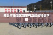 邢台市任泽区哪里有正规的特训学校