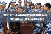 合肥市长丰县叛逆教育军事化学校，专业挑选几家好评的学校！