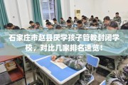 石家庄市赵县厌学孩子管教封闭学校，对比几家排名速览！
